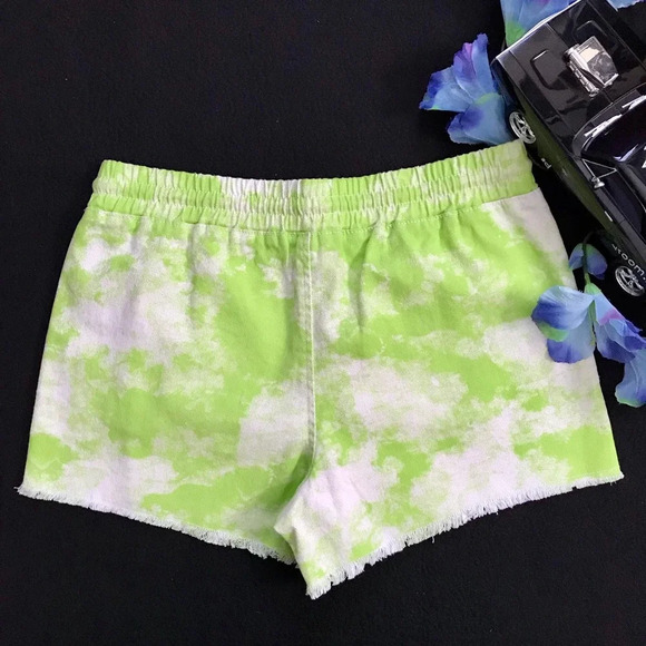 Abound NWT Tye Dye Denim Pull On Shorts Women S - Picture 3 of 7